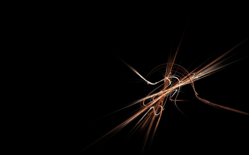 abstract light streaks on black