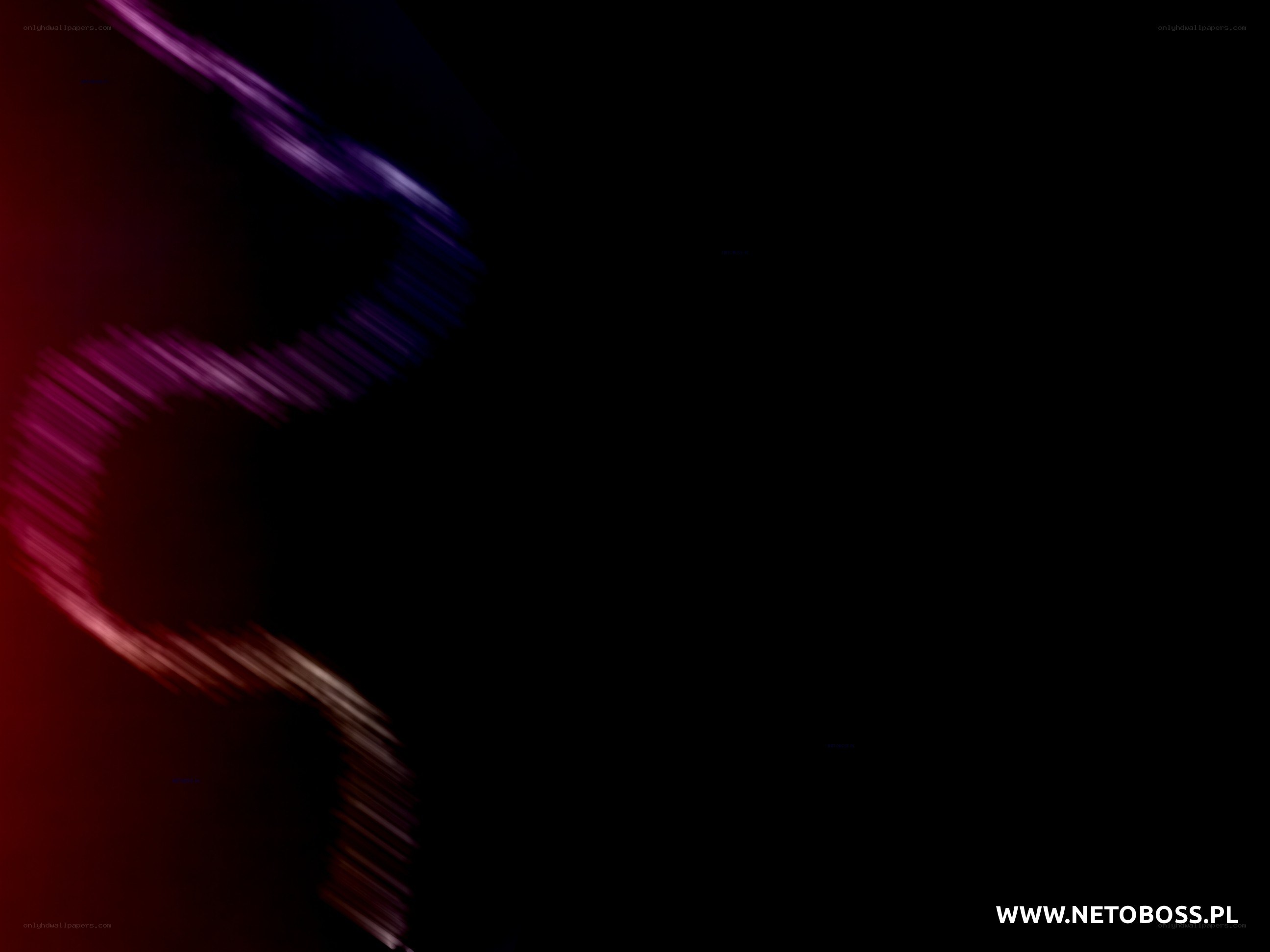 abstract light streaks on black
