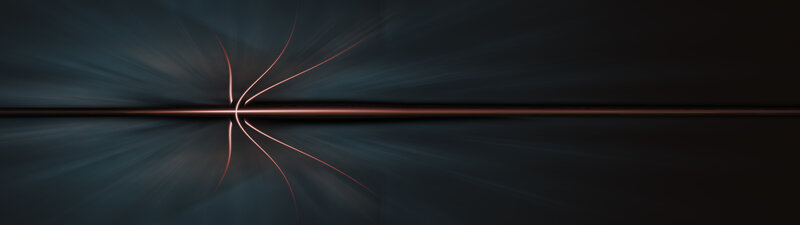 abstract light streaks on dark background