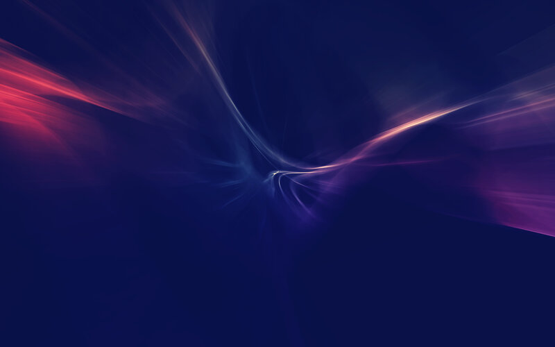 Abstract light streaks on dark background
