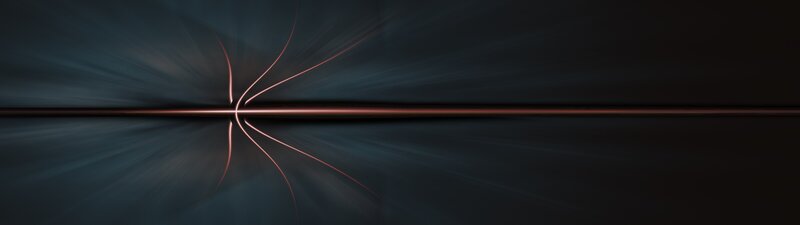 abstract light streaks on dark background