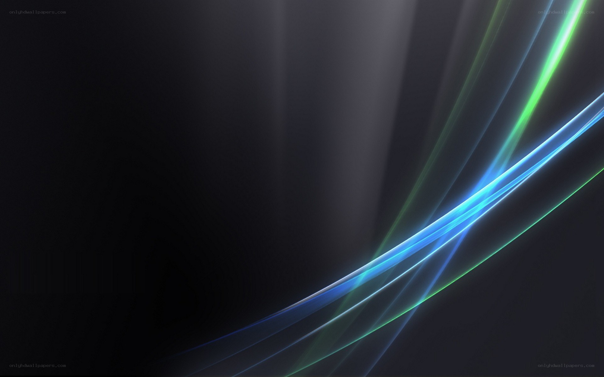 abstract light streaks on dark background