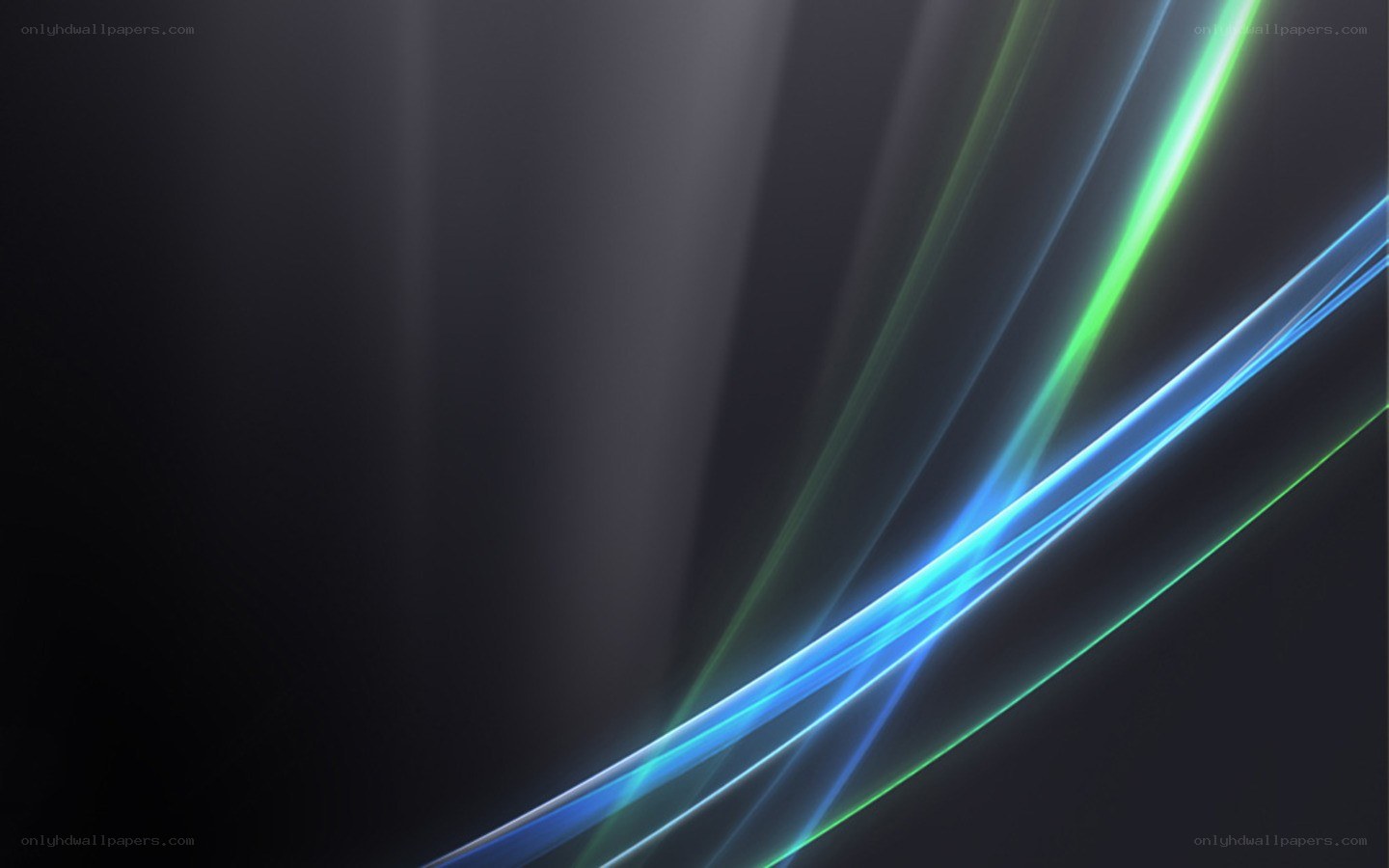 Abstract light streaks on dark background