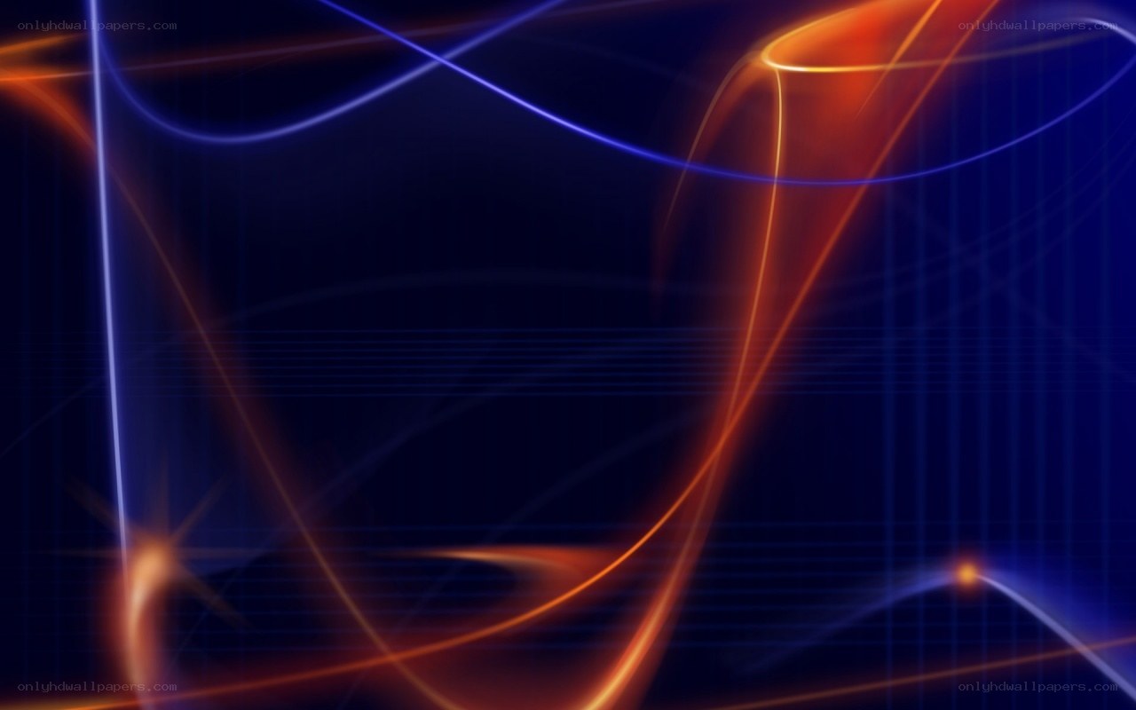 Abstract light streaks on dark background
