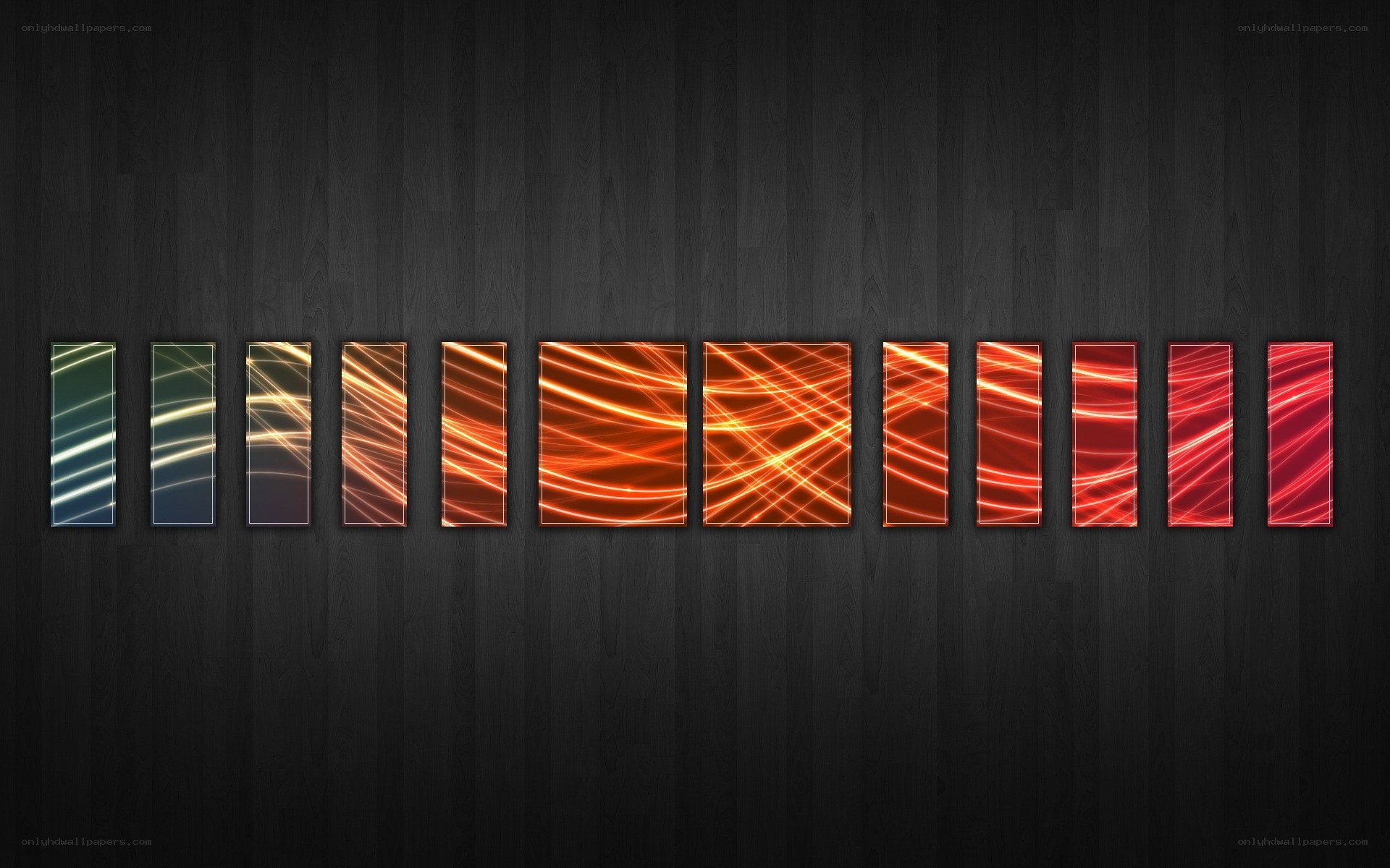 Abstract light streaks on wood