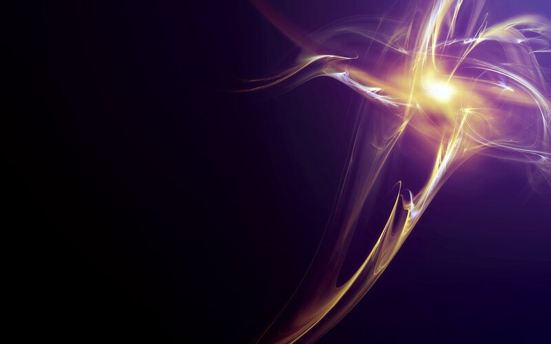 Abstract Light Streaks — Purple, Dynamic, Digital Art, Energy