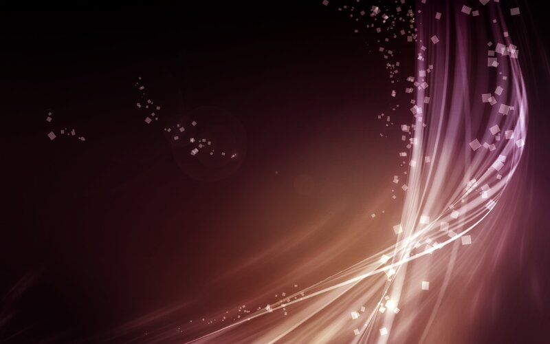 Abstract Light Streaks — Purple, Dynamic, Digital Art, Particles, Curves