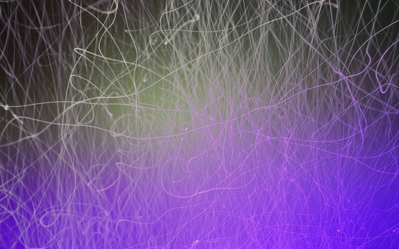 Abstract Light Streaks — Purple, Dynamic, Light Trails