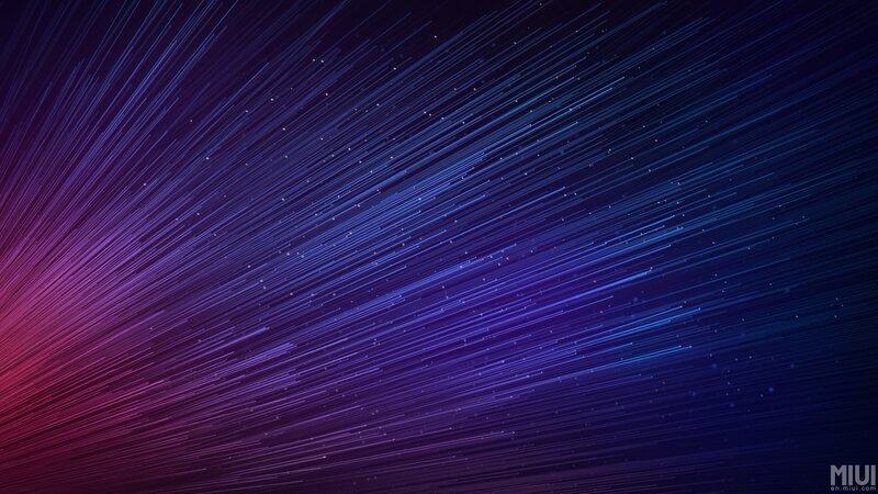 Abstract Light Streaks — Purple, Dynamic, Night, Digital Art