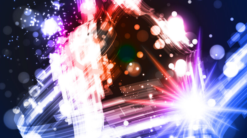 Abstract Light Streaks — Purple, Energetic