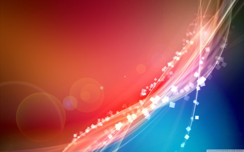 Abstract Light Streaks — Red, Dynamic, Digital Art, Light Streaks