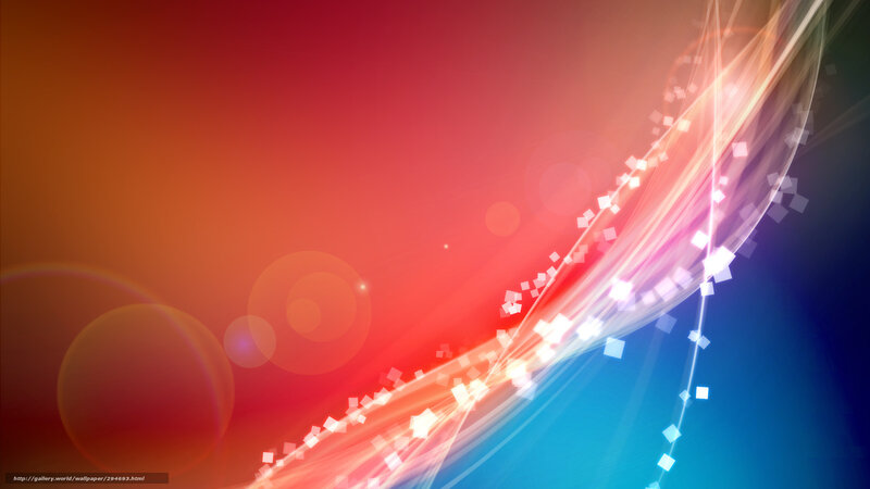 Abstract Light Streaks — Red, Dynamic, Digital Art, Light Trails, Glow
