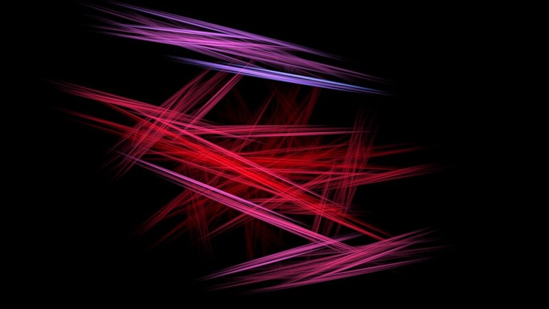 Abstract Light Streaks — Red, Dynamic, Lines
