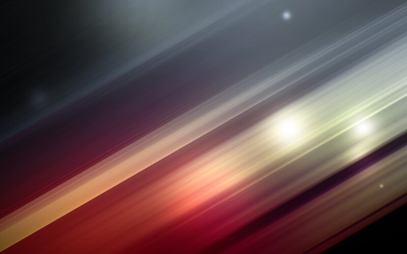 Abstract Light Streaks — Red, Dynamic, Motion Blur