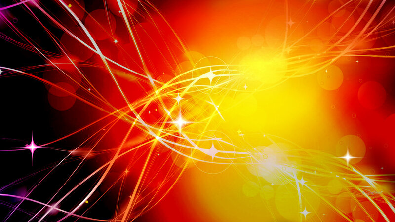 Abstract Light Streaks — Red, Energetic