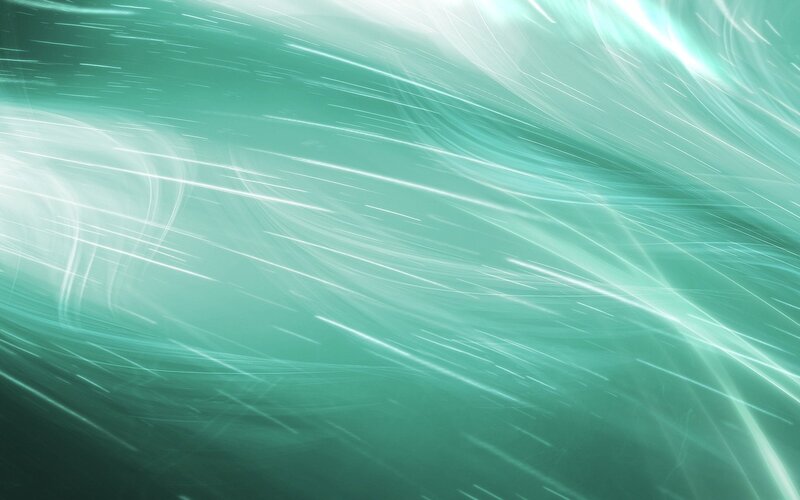 Abstract Light Streaks — Teal