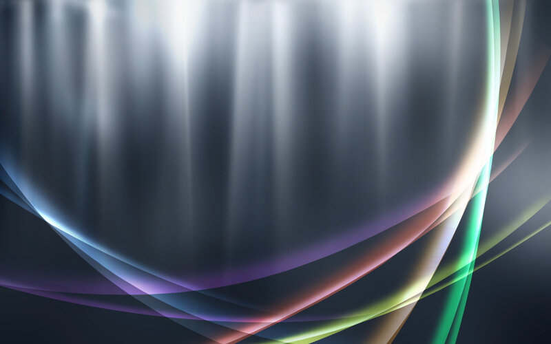 Abstract Light Streaks — White, Dynamic, Digital Art, Curves