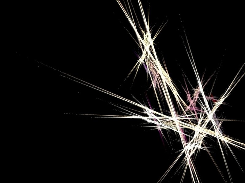 Abstract Light Streaks — White, Dynamic, Lines, Stars