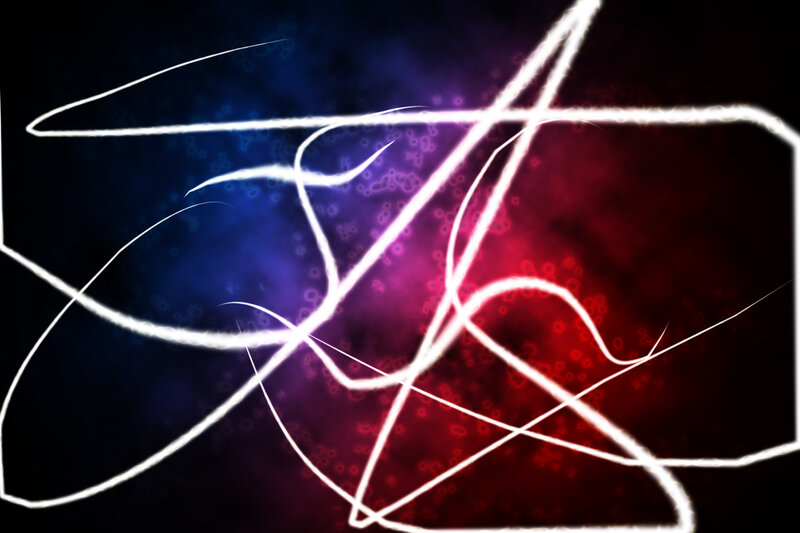 Abstract Light Streaks — White, Energetic, Digital Art