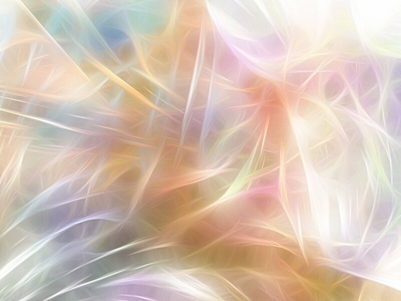 Abstract Light Streaks — White