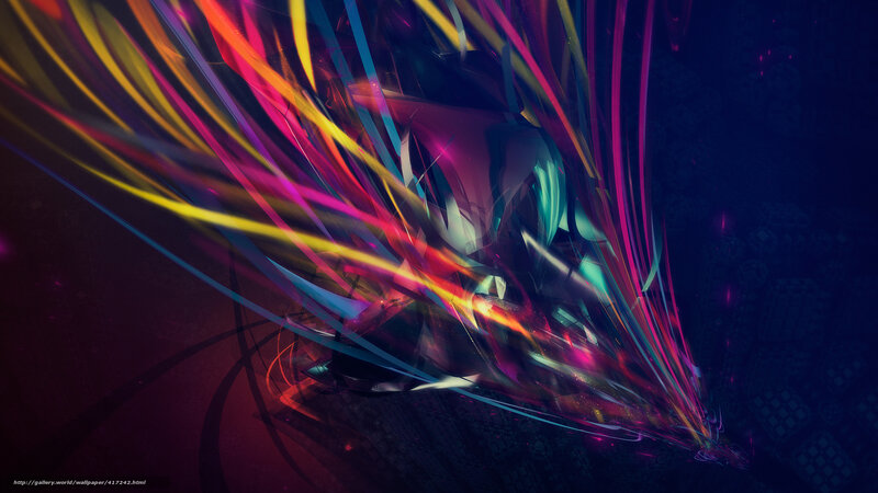 Abstract Light Streaks — Yellow, Dynamic, Night