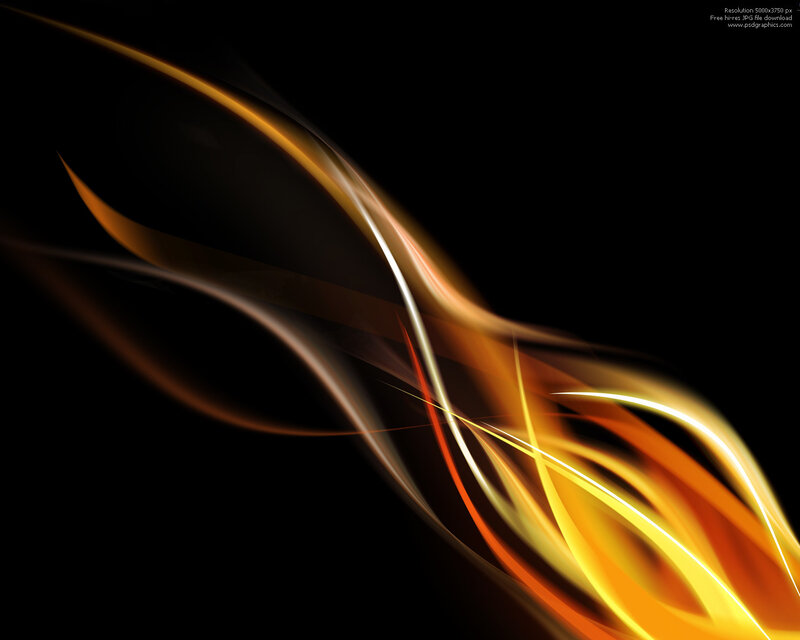Abstract Light Streaks — Yellow, Dynamic