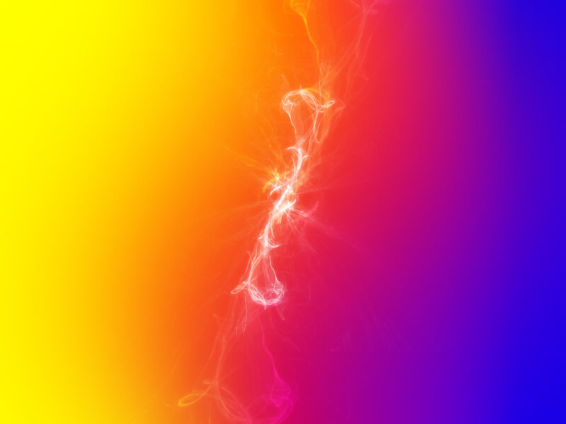Abstract Light Streaks — Yellow, Vibrant