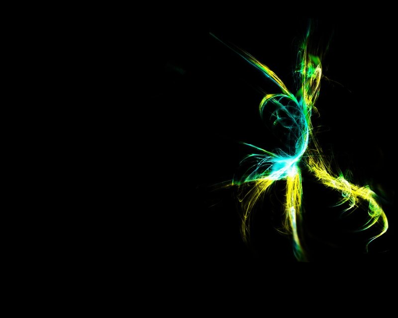 Abstract light swirl