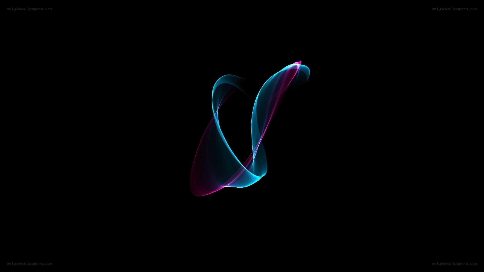 Abstract light swirl