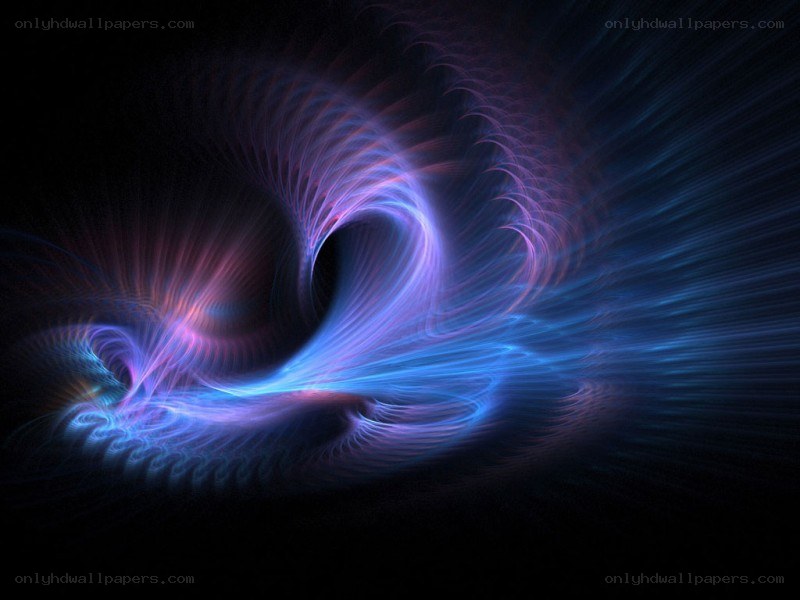 Abstract light swirl
