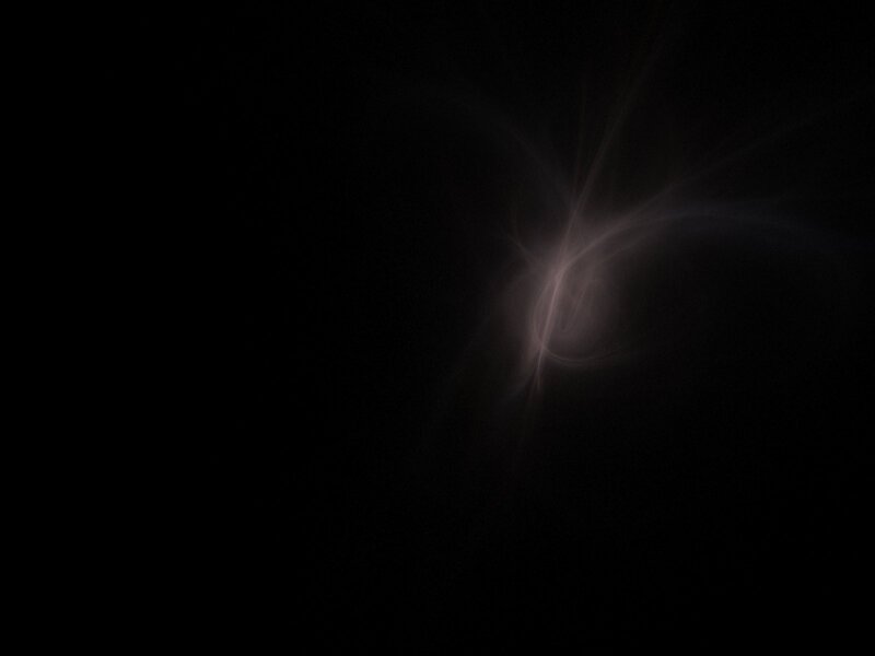 Abstract Light Swirl — Black, Ethereal