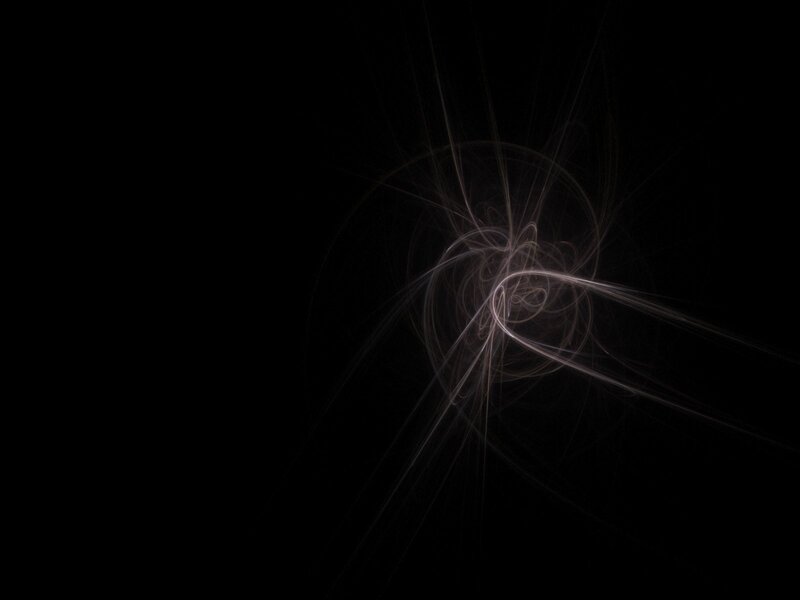 Abstract Light Swirl — Black, Mysterious, Light Trails