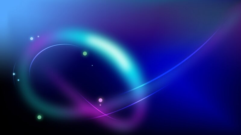 Abstract Light Swirl — Blue, Serene, Digital Art