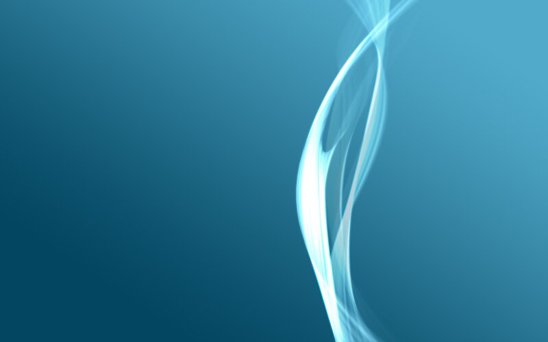 Abstract Light Swirl — Blue, Serene, Smoke
