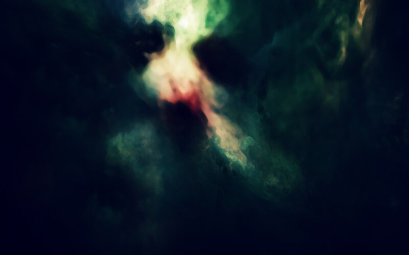 Abstract Light Swirl — Green