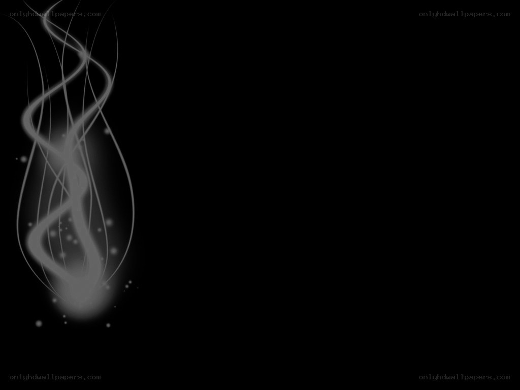 abstract light swirl on black