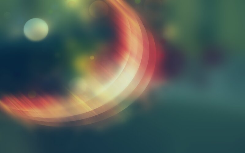 Abstract Light Swirl — Red, Dreamy