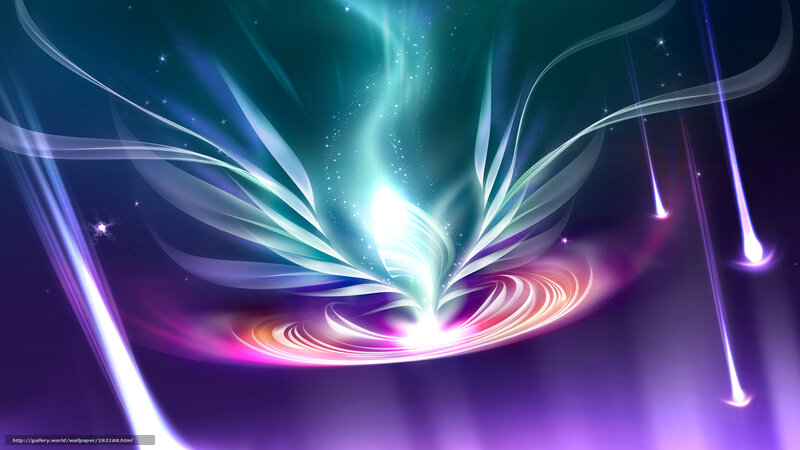 Abstract light swirl wallpaper
