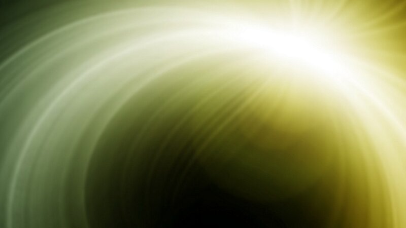 Abstract Light Swirl — Yellow, Dramatic
