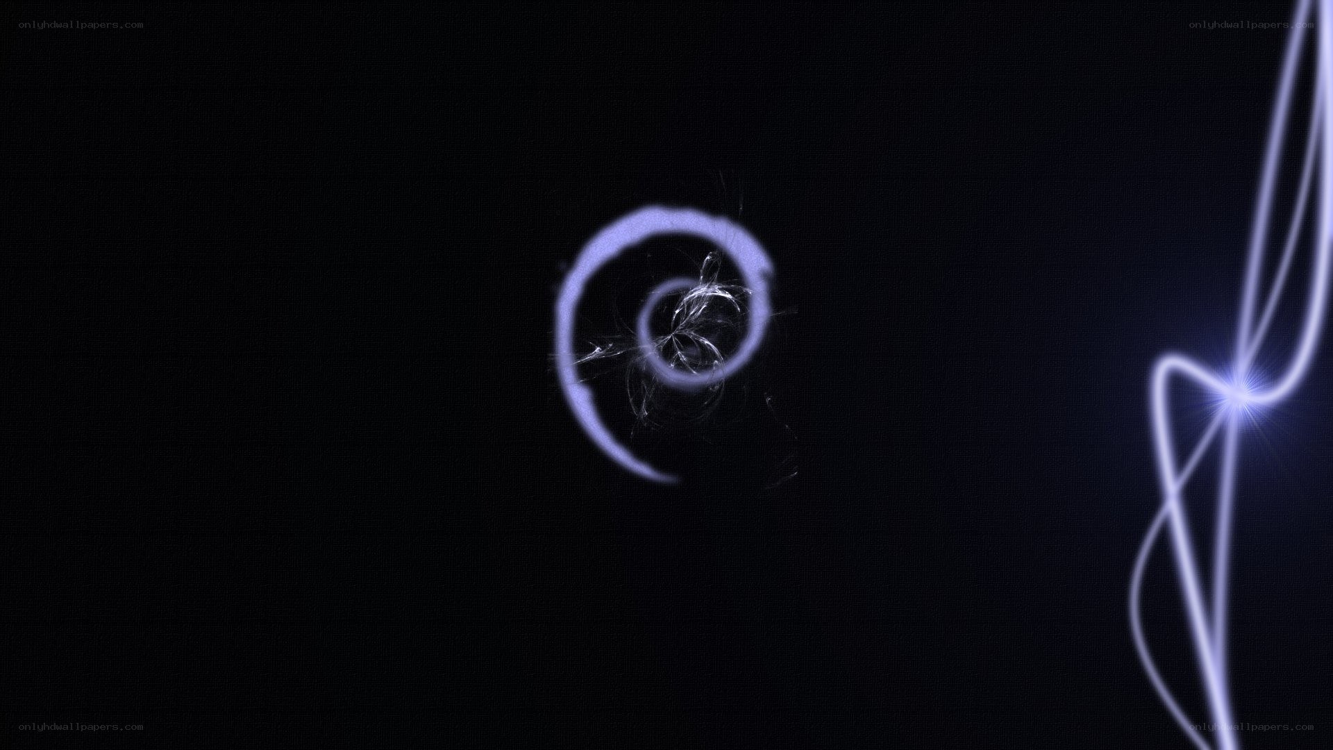 abstract light swirls