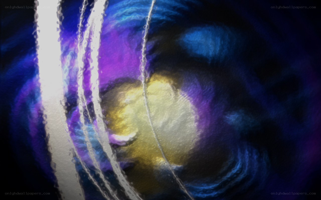 Abstract light swirls