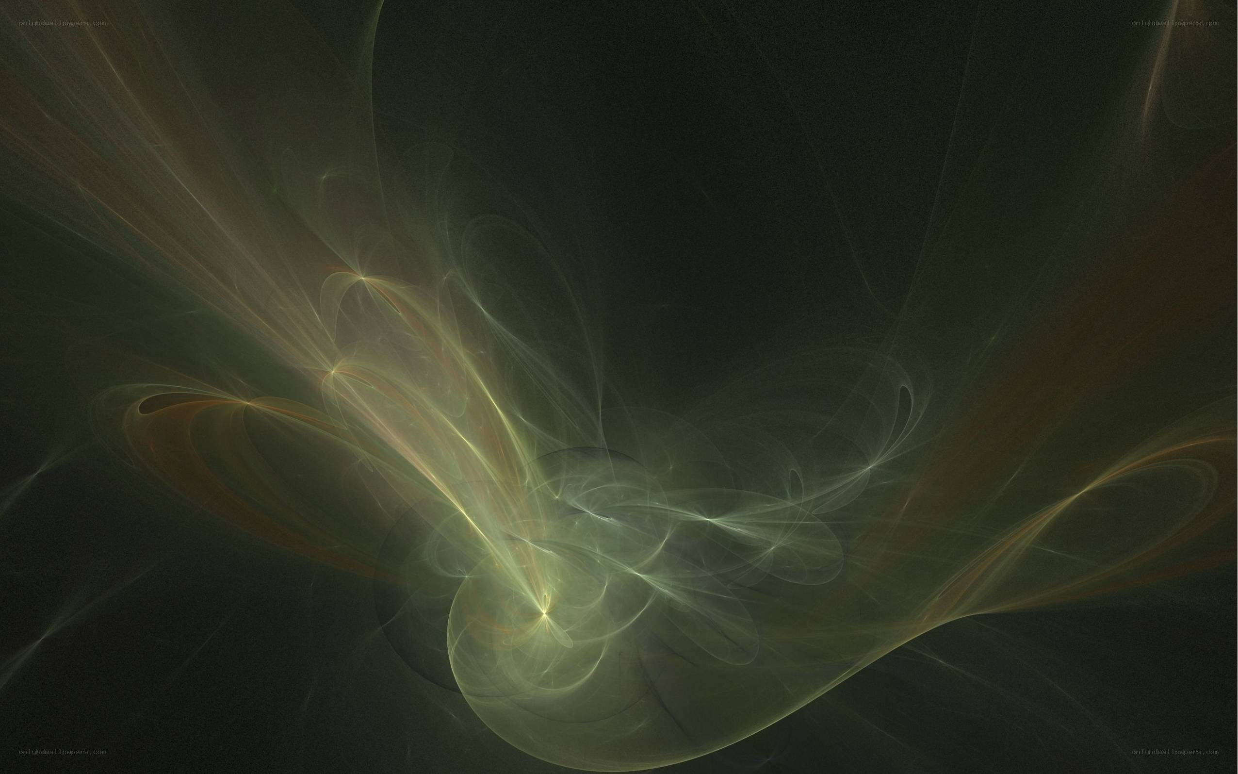 Abstract light swirls