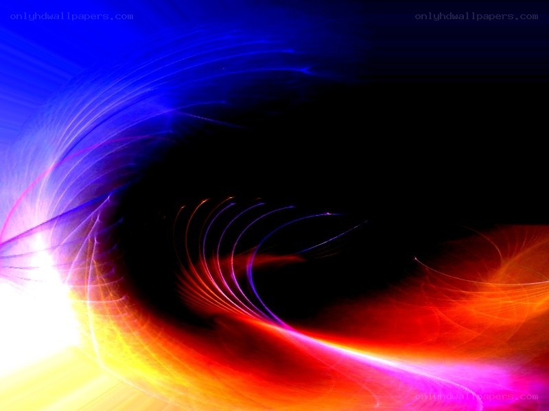 Abstract light swirls