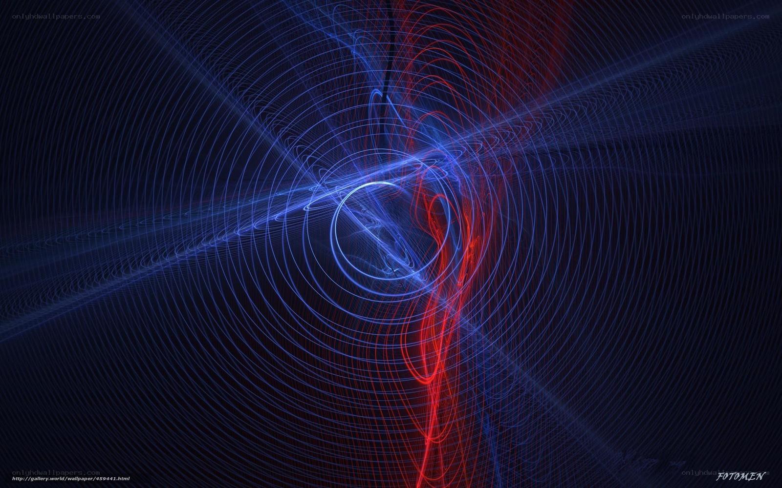 Abstract light swirls