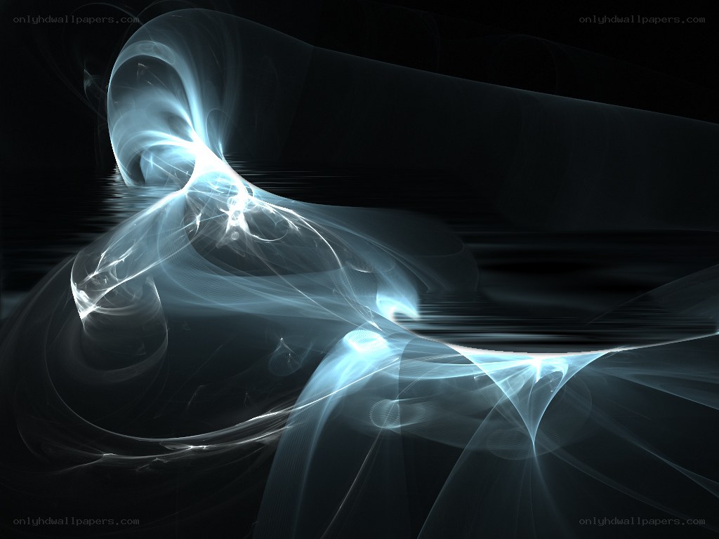 Abstract light swirls