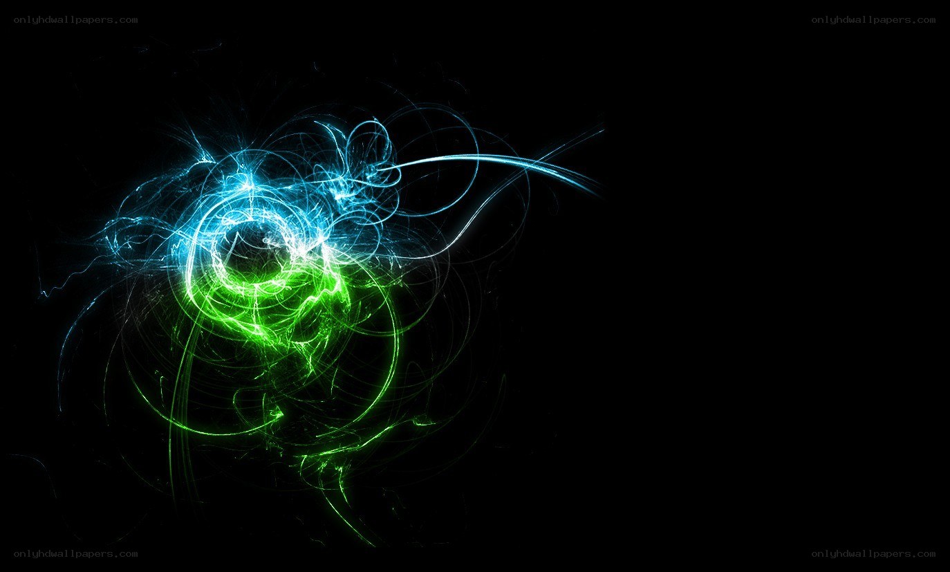 abstract light swirls