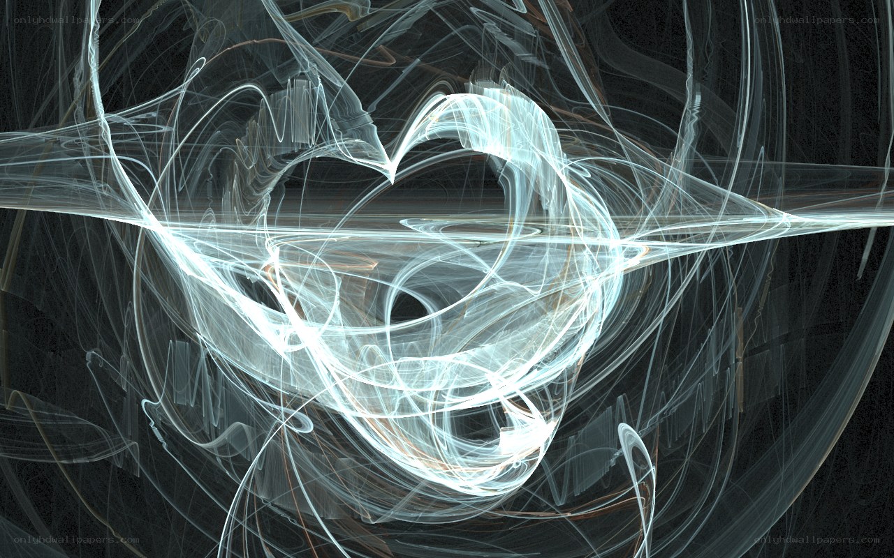 Abstract light swirls