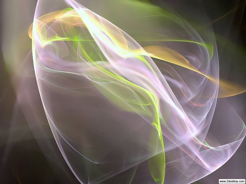 Abstract light swirls