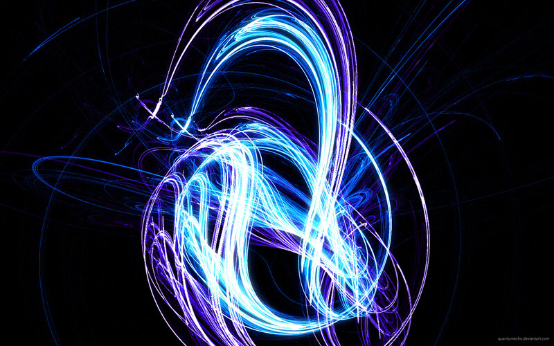abstract light swirls