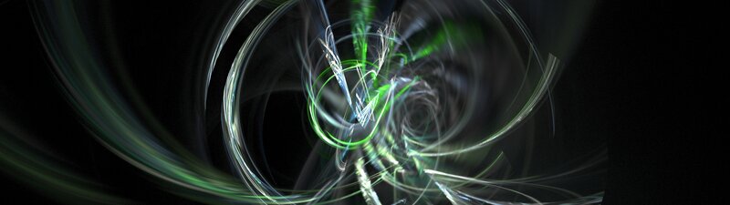 Abstract light swirls